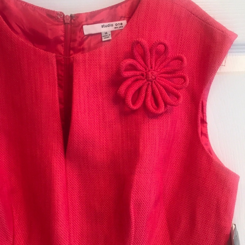 Studio One brand size 14 sleeveless dress- NWT - Picture 3 of 6